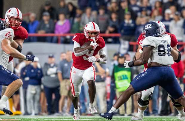 Ajay Allen 3 2022 Nebraska vs Georgia Southern football